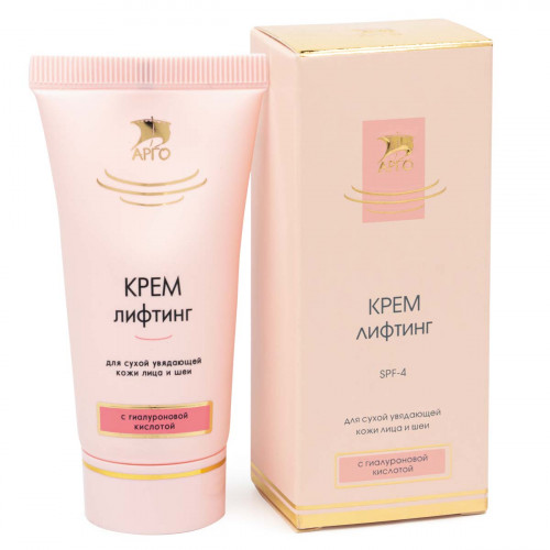 Крем лифтинг SPF-4 для сухой увядающей кожи, Интеллект-К (Арго), 30 мл