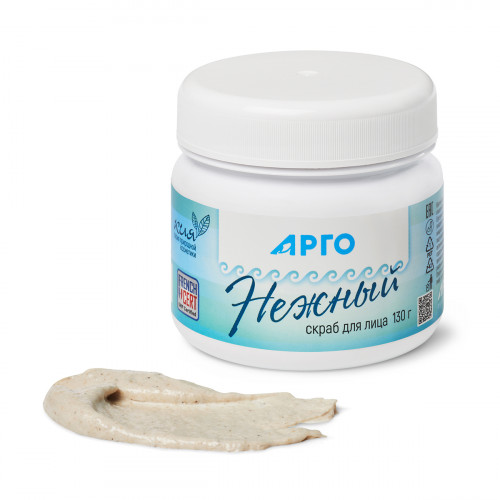 Скраб для лица Нежный, Новь (Арго), 130 г