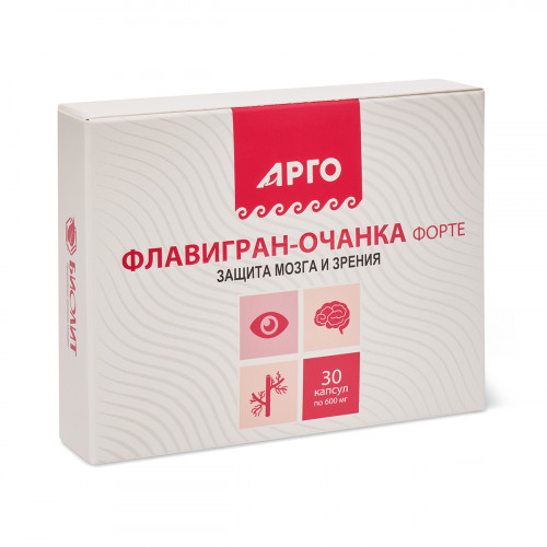 Флавигран-очанка форте, Биолит (Арго), 30 капс