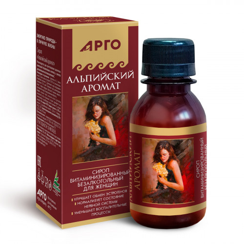 Сироп женский Альпийский аромат, Юг (Арго), 100 мл